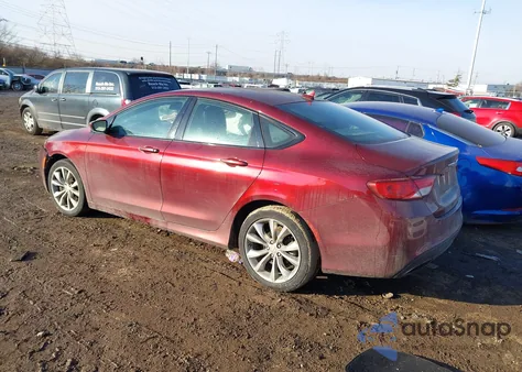2016 Chrysler 200 S from USA, damaged, VIN 1C3CCCBB2GN141691